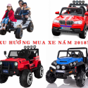 Top 15 mẫu ô tô điện trẻ em tạo nên xu hướng hiện nay